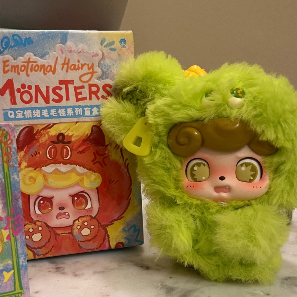 Jotoys Q.Kid Emotional Hairy Monsters - Curiosity